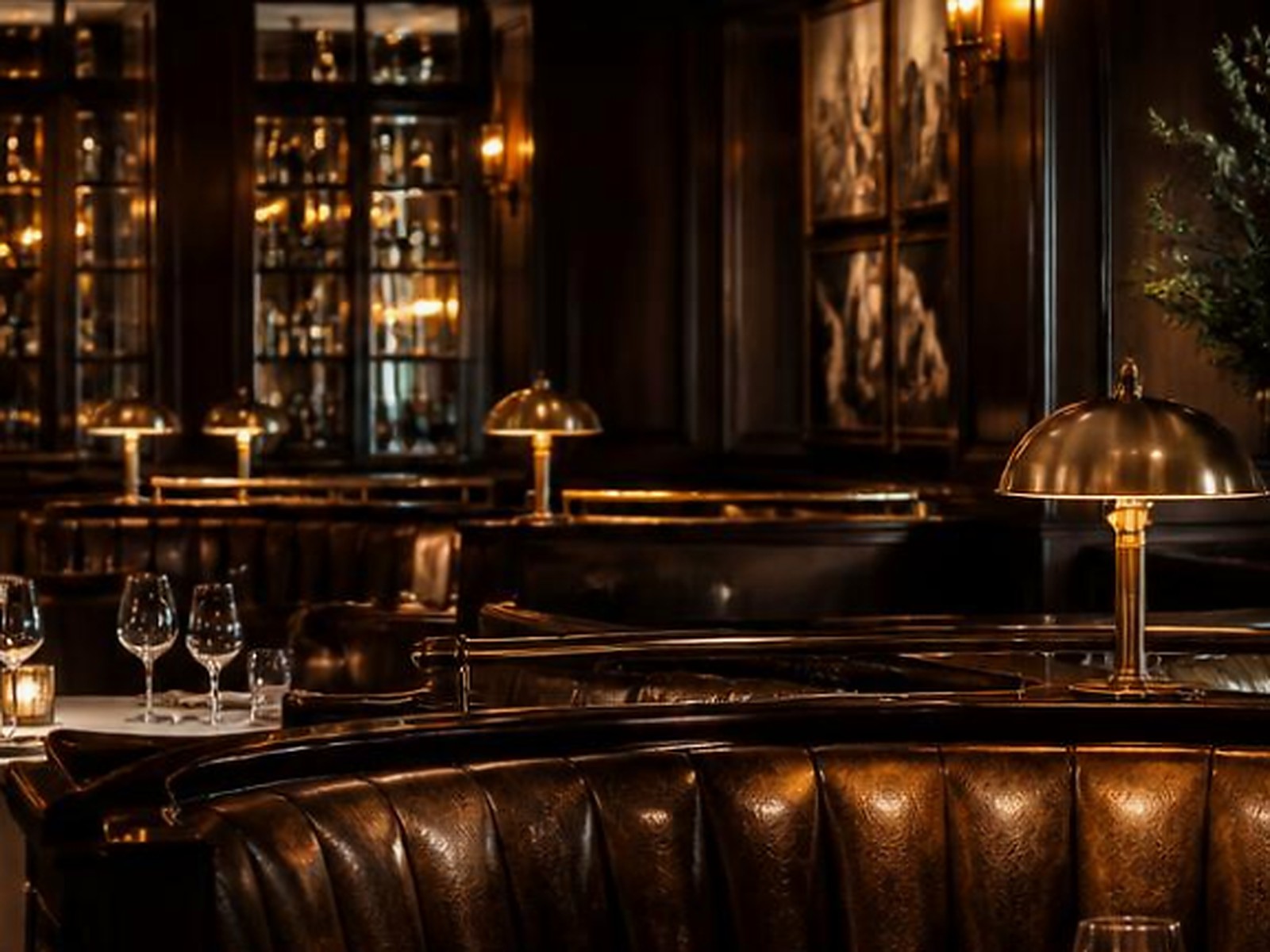 Representative steakhouse interior