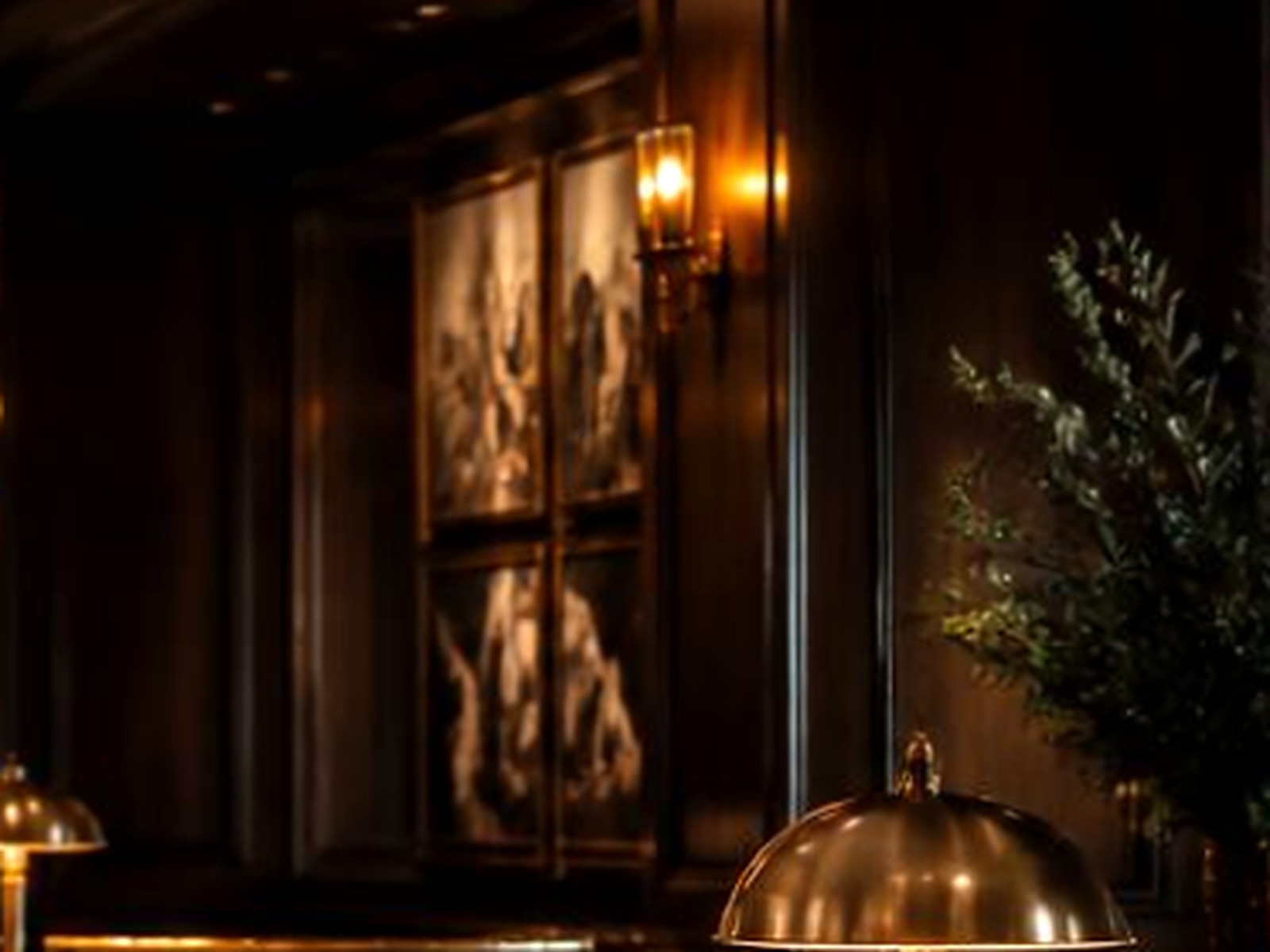 Representative steakhouse interior